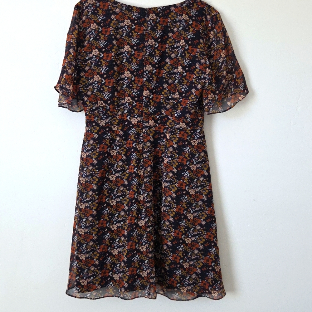 Madewell Multicolor Floral Mini Dress - Picture 7 of 9